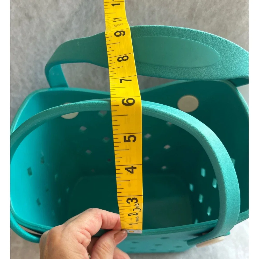 ALDI Teal Tote Bag Bucket Style Beach Pool Poolside‎ Travel Casual